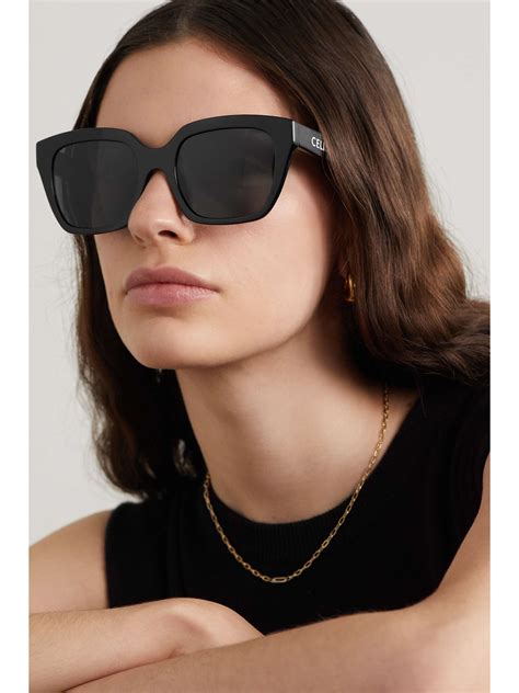 celine acetate sunglasses square|authentic Celine sunglasses.